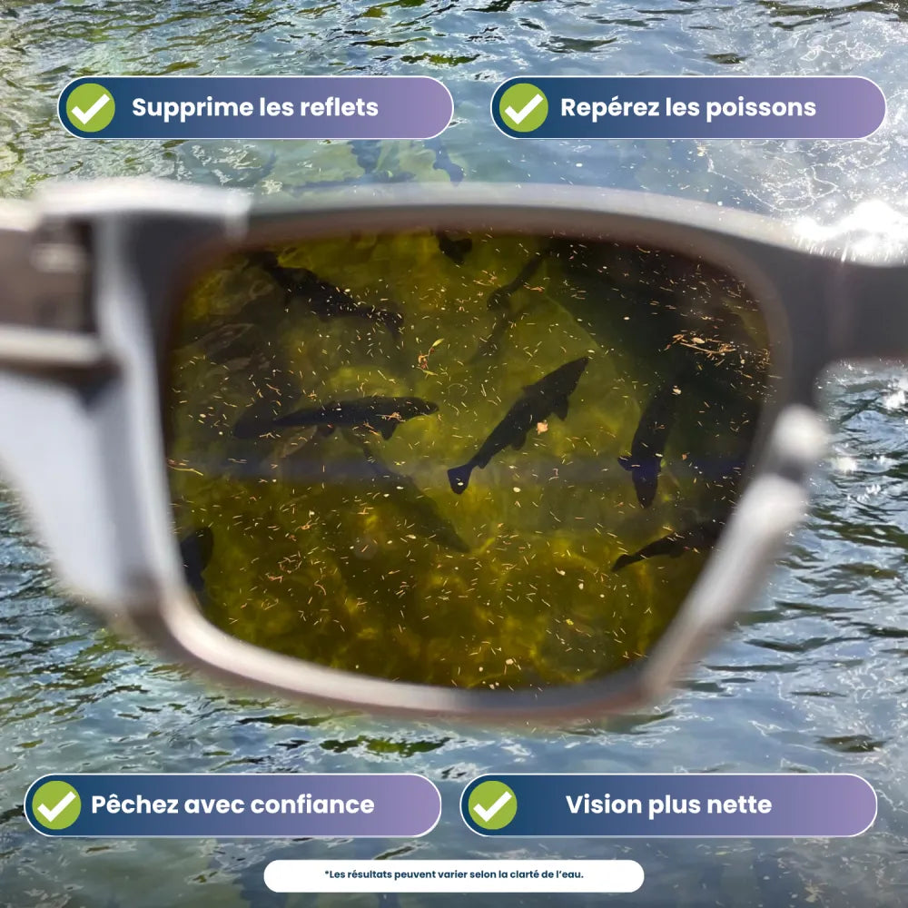 Vioo - Lunettes de pêche polarisées